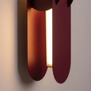 Kinkiet CHAIN 91 burgund LED 3000K Thoro