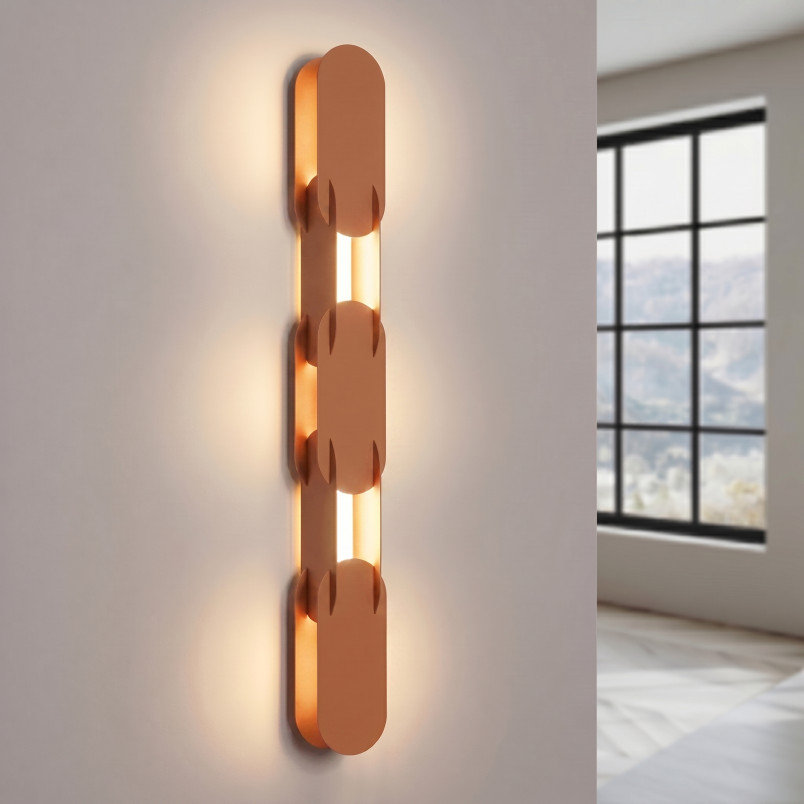 Kinkiet CHAIN 91 ochra czerwona LED 3000K Thoro