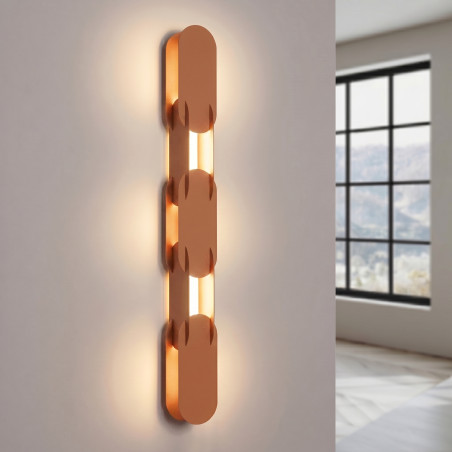 Kinkiet CHAIN 91 ochra czerwona LED 3000K Thoro