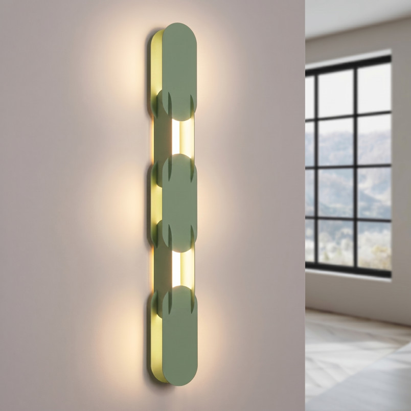 Kinkiet CHAIN 91 szałwiowy LED 3000K Thoro