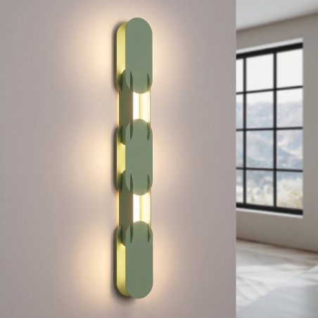 Kinkiet CHAIN 91 szałwiowy LED 3000K Thoro