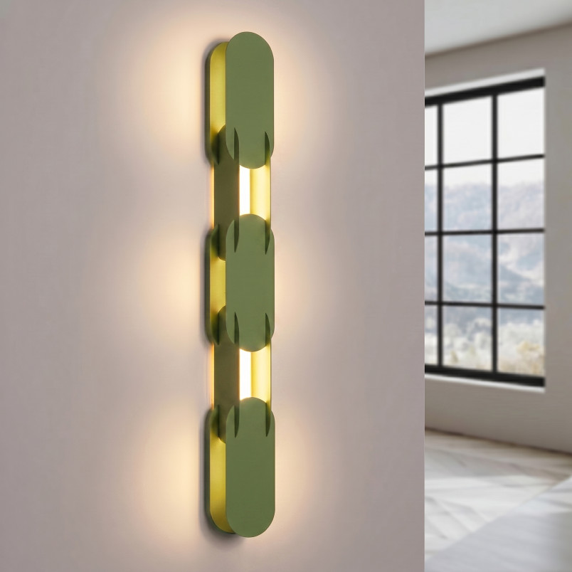 Kinkiet CHAIN 91 zielony oliwkowy LED 3000K Thoro