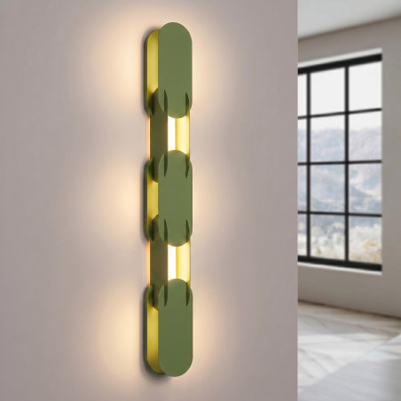 Kinkiet CHAIN 91 zielony oliwkowy LED 3000K Thoro