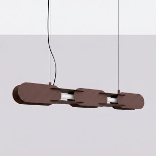 Lampa wisząca CHAIN 91 brązowa LED 3000K Thoro