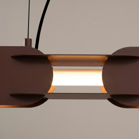 Lampa wisząca CHAIN 91 brązowa LED 3000K Thoro