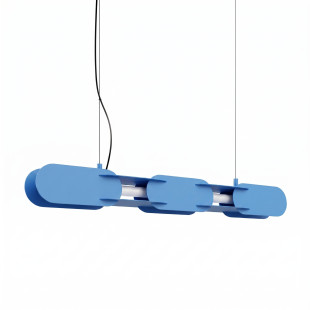 Lampa wisząca CHAIN 91 błękitna LED 3000K Thoro