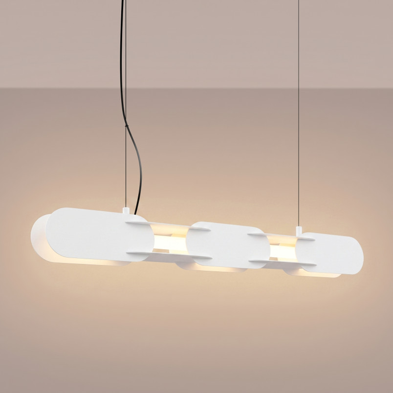 Lampa wisząca CHAIN 91 biała LED 3000K Thoro