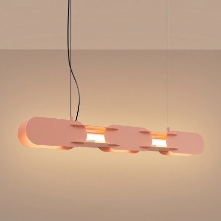 Lampa wisząca CHAIN 91 brzoskwiniowa LED 3000K Thoro
