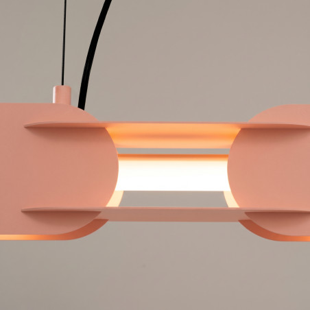 Lampa wisząca CHAIN 91 brzoskwiniowa LED 3000K Thoro