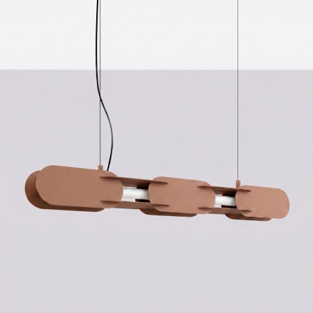 Lampa wisząca CHAIN 91 mocca LED 3000K Thoro
