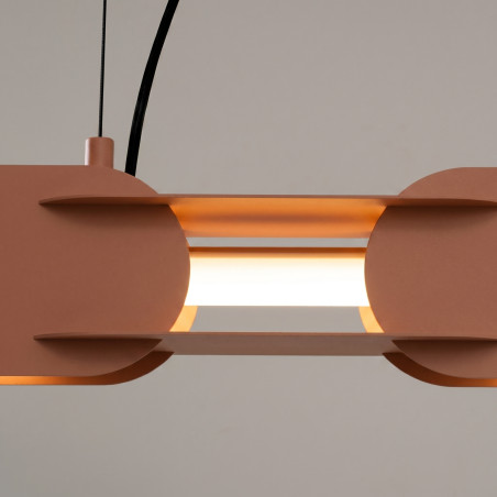Lampa wisząca CHAIN 91 mocca LED 3000K Thoro