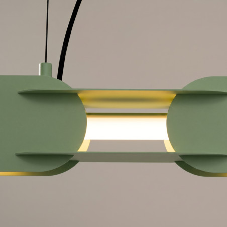 Lampa wisząca CHAIN 91 szałwiowa LED 3000K Thoro