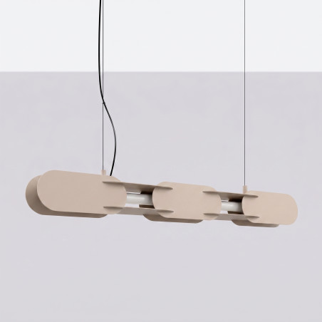 Lampa wisząca CHAIN 91 taupe LED 3000K Thoro