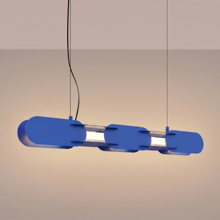 Lampa wisząca CHAIN 91 ultramaryna LED 3000K Thoro
