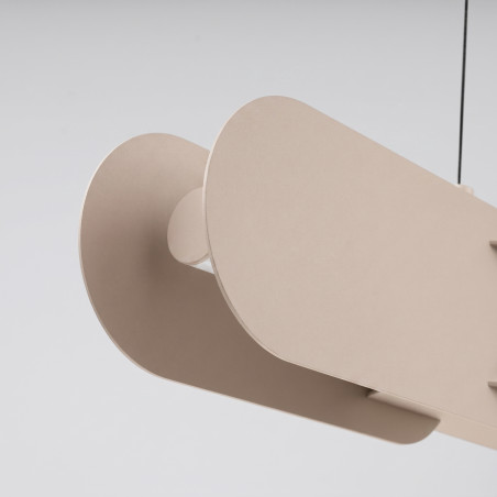 Lampa wisząca CHAIN 91 taupe LED 3000K Thoro