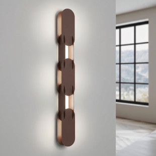 Kinkiet CHAIN 91 brązowy LED 4000K Thoro