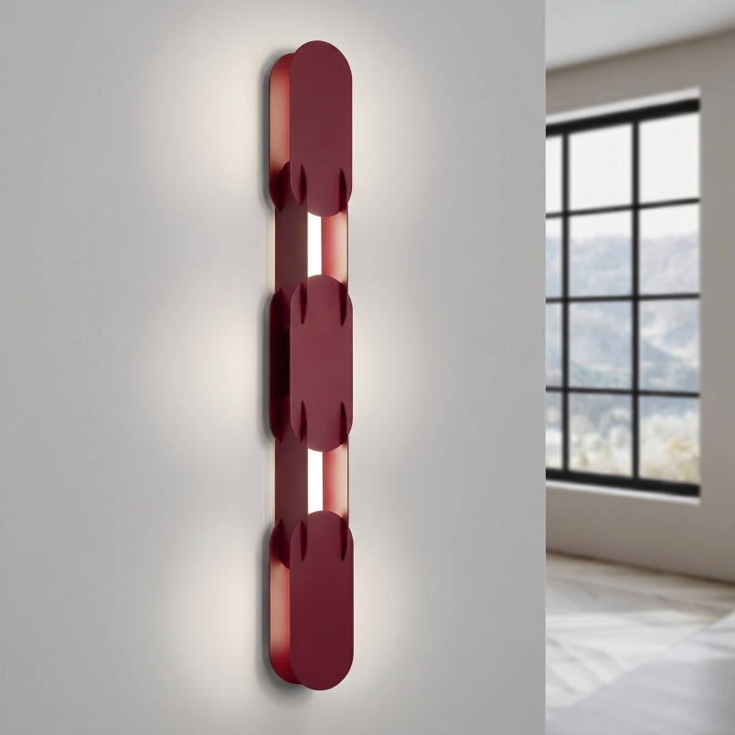 Kinkiet CHAIN 91 burgund LED 4000K Thoro