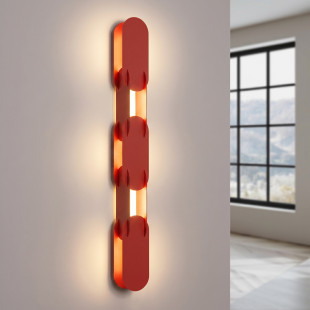 Kinkiet CHAIN 91 czerwony LED 4000K Thoro
