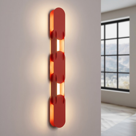 Kinkiet CHAIN 91 czerwony LED 4000K Thoro
