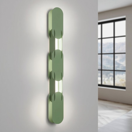 Kinkiet CHAIN 91 szałwiowy LED 4000K Thoro