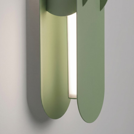 Kinkiet CHAIN 91 zielony oliwkowy LED 4000K Thoro