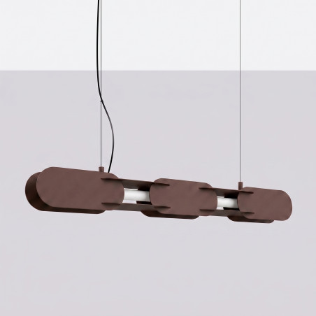 Lampa wisząca CHAIN 91 brązowa LED 4000K Thoro