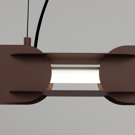 Lampa wisząca CHAIN 91 brązowa LED 4000K Thoro