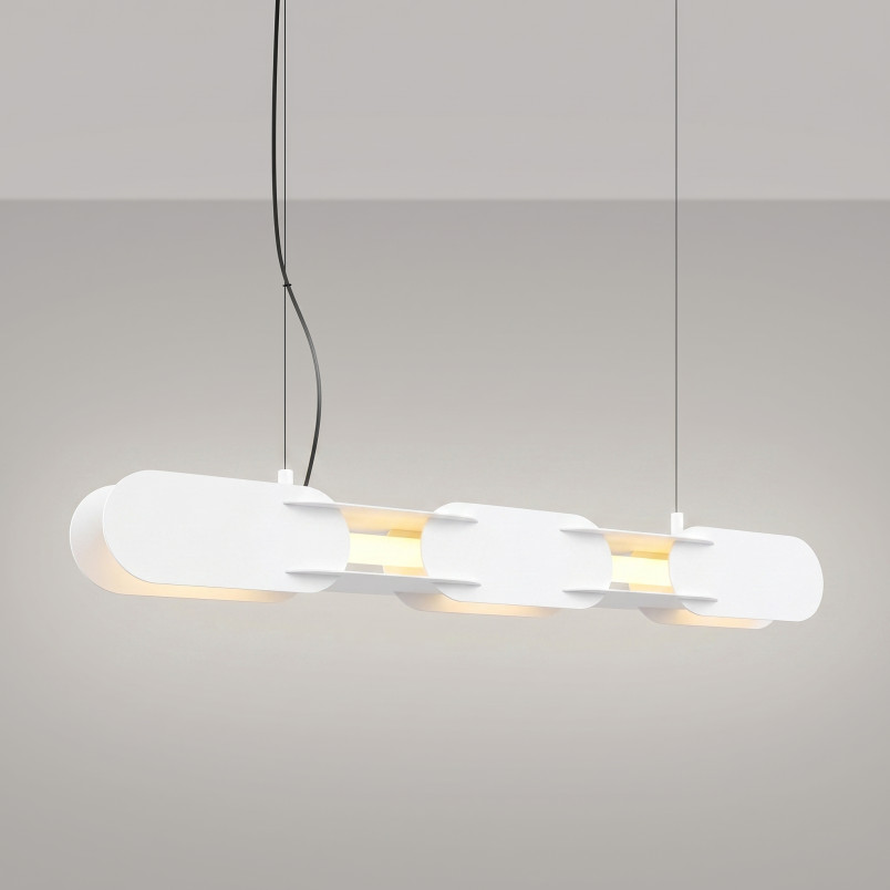 Lampa wisząca CHAIN 91 biała LED 4000K Thoro
