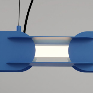 Lampa wisząca CHAIN 91 błękitna LED 4000K Thoro