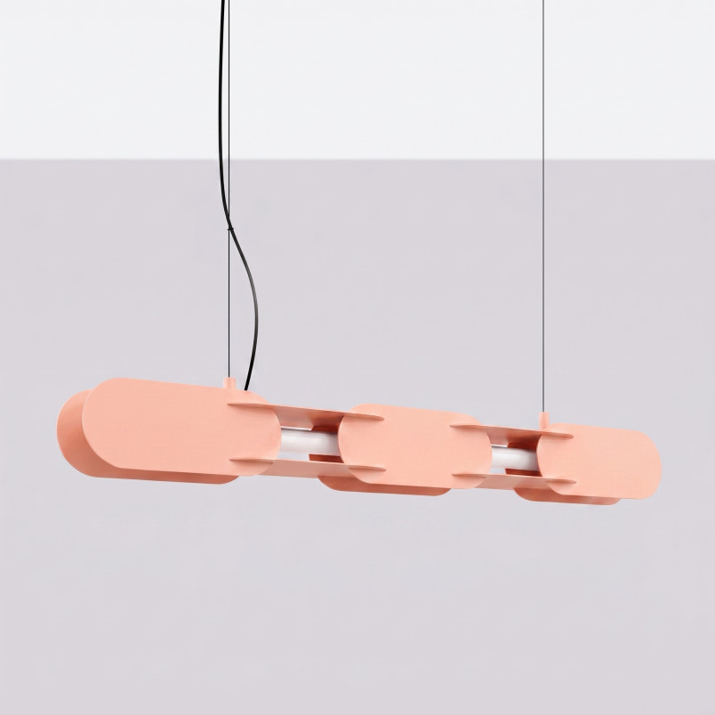 Lampa wisząca CHAIN 91 brzoskwiniowa LED 4000K Thoro