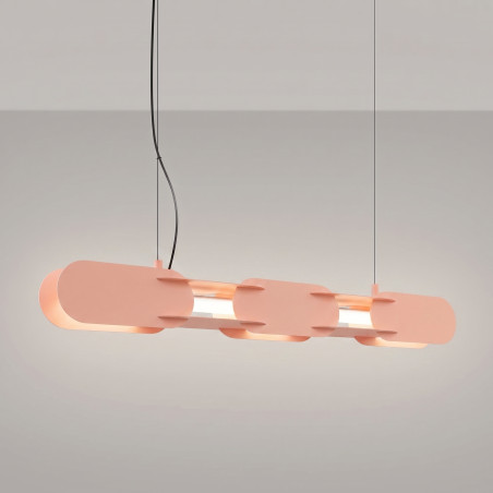 Lampa wisząca CHAIN 91 brzoskwiniowa LED 4000K Thoro