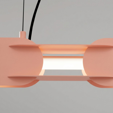 Lampa wisząca CHAIN 91 brzoskwiniowa LED 4000K Thoro