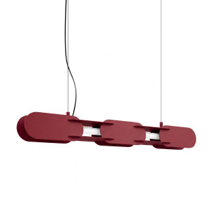 Lampa wisząca CHAIN 91 burgund LED 4000K Thoro