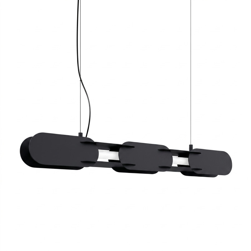 Lampa wisząca CHAIN 91 czarna LED 4000K Thoro