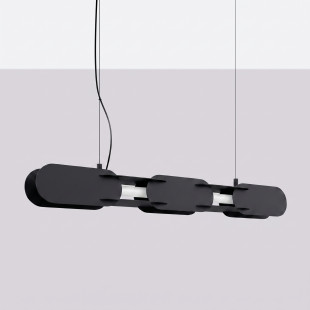 Lampa wisząca CHAIN 91 czarna LED 4000K Thoro