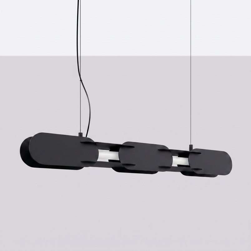 Lampa wisząca CHAIN 91 czarna LED 4000K Thoro