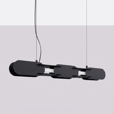 Lampa wisząca CHAIN 91 czarna LED 4000K Thoro