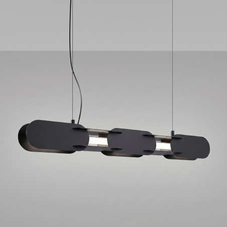 Lampa wisząca CHAIN 91 czarna LED 4000K Thoro