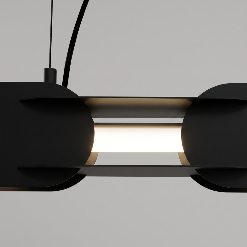 Lampa wisząca CHAIN 91 czarna LED 4000K Thoro