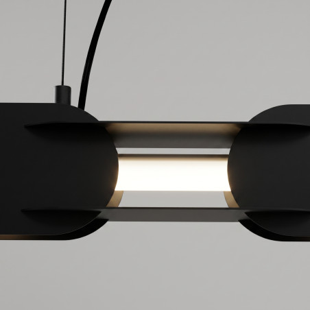 Lampa wisząca CHAIN 91 czarna LED 4000K Thoro