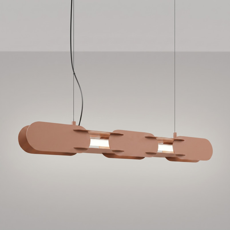 Lampa wisząca CHAIN 91 mocca LED 4000K Thoro