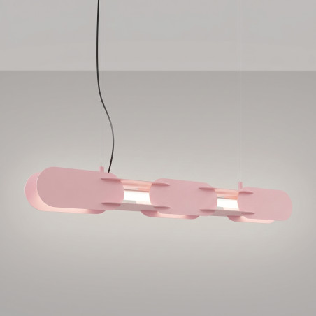 Lampa wisząca CHAIN 91 różowa LED 4000K Thoro