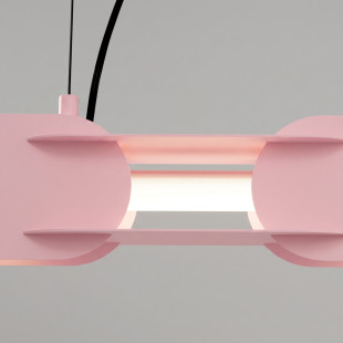 Lampa wisząca CHAIN 91 różowa LED 4000K Thoro