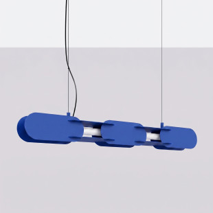 Lampa wisząca CHAIN 91 ultramaryna LED 4000K Thoro