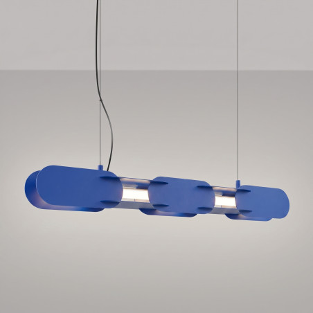 Lampa wisząca CHAIN 91 ultramaryna LED 4000K Thoro
