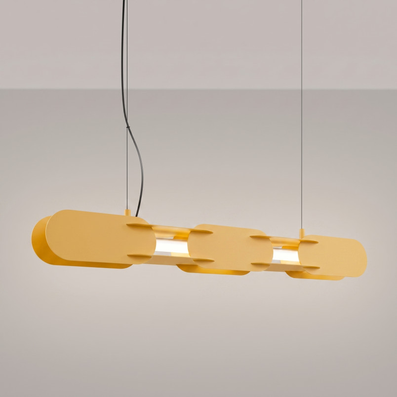 Lampa wisząca CHAIN 91 żółta LED 4000K Thoro