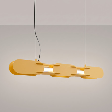 Lampa wisząca CHAIN 91 żółta LED 4000K Thoro