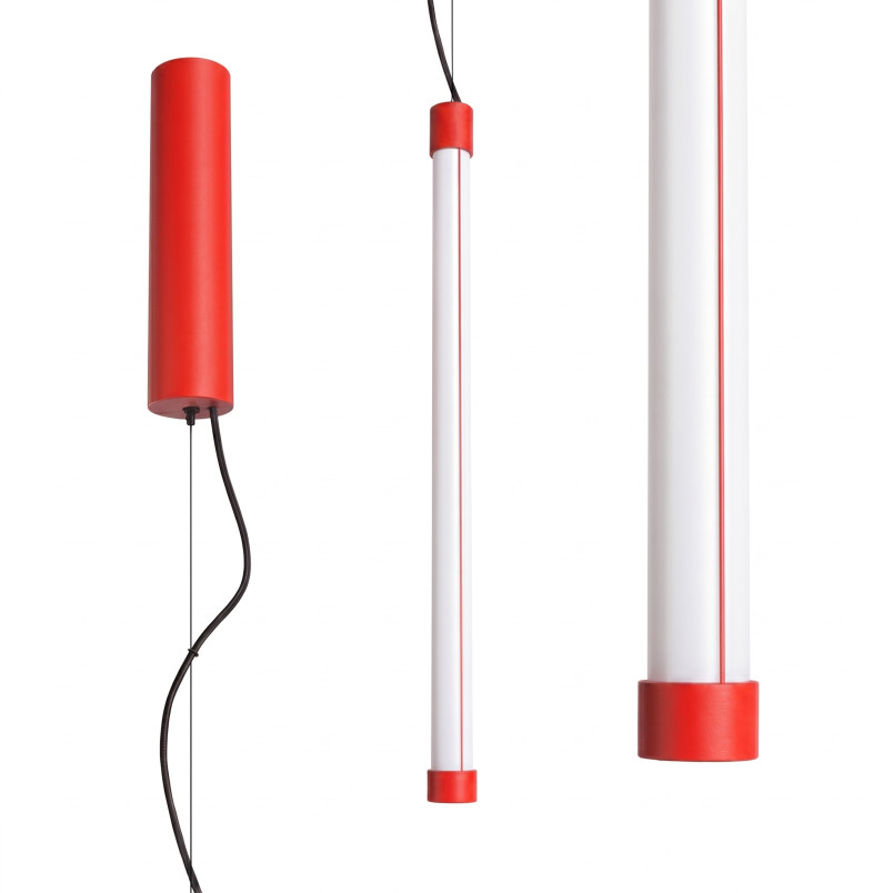 Lampa wisząca TRANG 50 czerwona LED 3000K Thoro