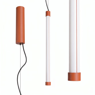 Lampa wisząca TRANG 50 ochra czerwona LED 3000K Thoro