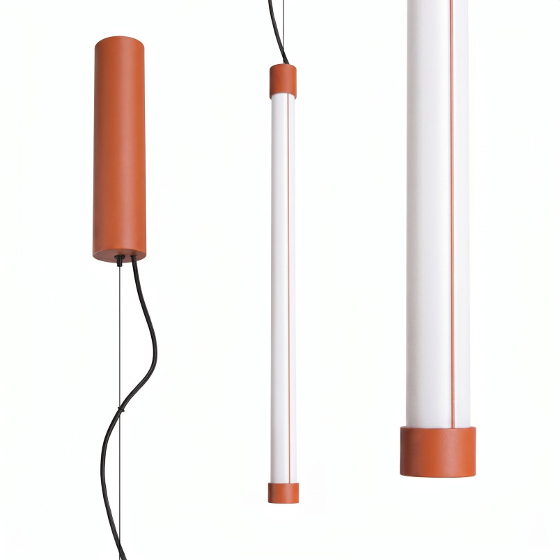 Lampa wisząca TRANG 50 ochra czerwona LED 3000K Thoro